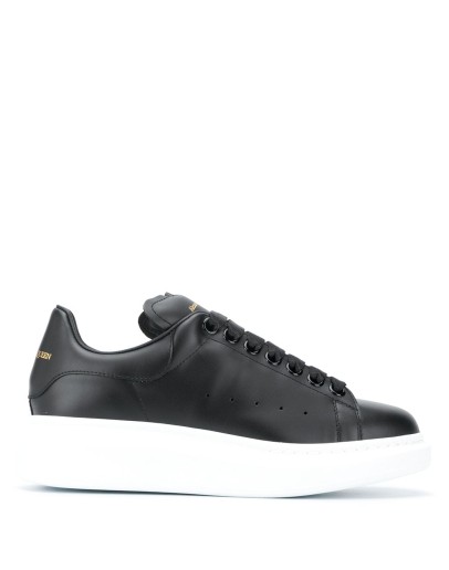 oversized leather sneakers