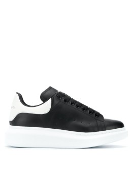 oversized leather sneakers