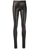 skinny leather trousers
