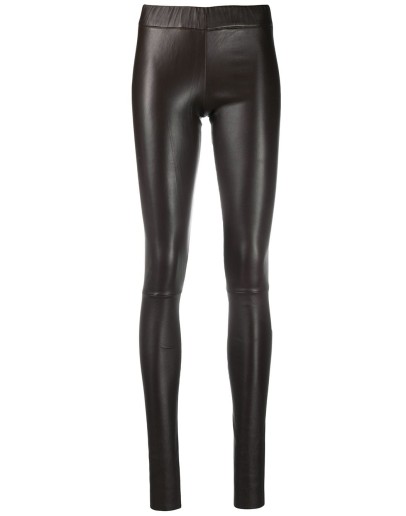 skinny leather trousers