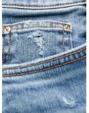 ripped mid-rise skinny jeans