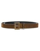 monogram plaque belt