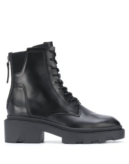 Moody lace-up ankle boots