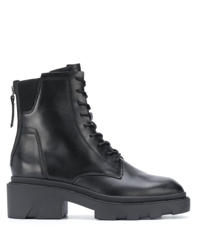 Moody lace-up ankle boots