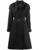 double-breasted trench coat