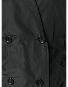 double-breasted trench coat
