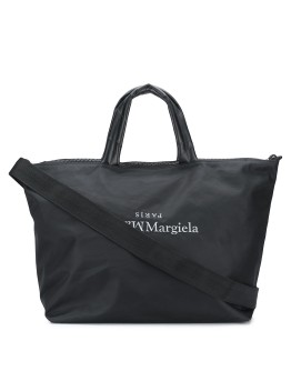 large logo tote bag