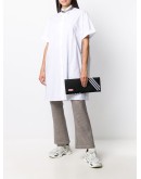 3-Stripes flat clutch
