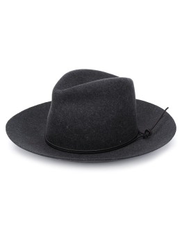 tied detail fedora hat