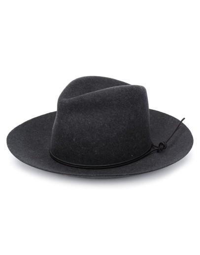 tied detail fedora hat