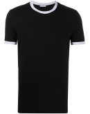 contrasting trim T-shirt