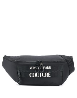 logo-print belt bag
