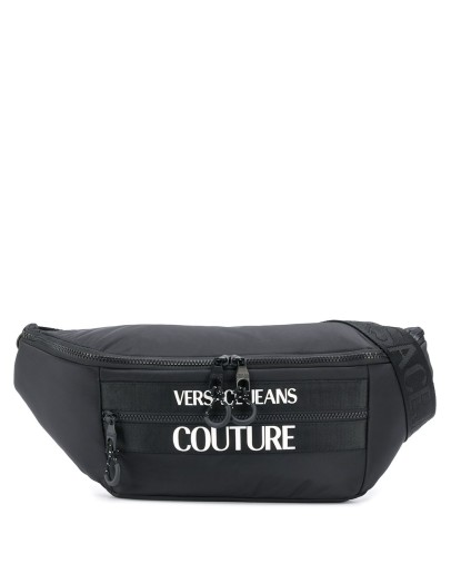 logo-print belt bag