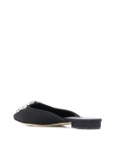 Maysale crystal buckle slippers