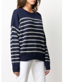 striped long-sleeve jumper
