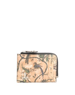 bird-print purse