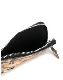 bird-print purse