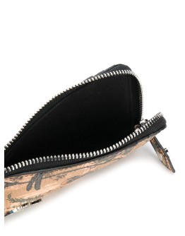 bird-print purse