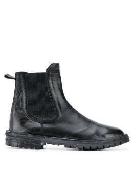 buffalo leather ankle boots