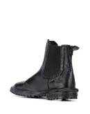 buffalo leather ankle boots