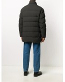 hooded padded coat