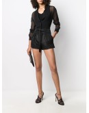 tie-waist shorts