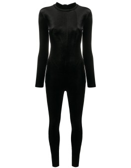 mock neck jumpsuit