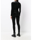 mock neck jumpsuit