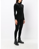 mock neck jumpsuit