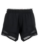 layered running shorts