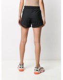 layered running shorts