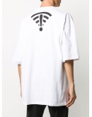 arrow print short-sleeved T-shirt