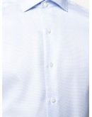 textured effect long-sleeved shirt 