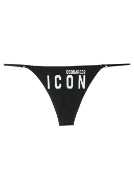 logo-print string bikini briefs