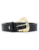 baroque-buckle logo belt