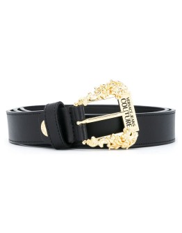 baroque-buckle logo belt