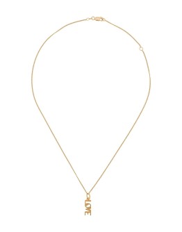 love pendant necklace