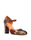 Waban block heel pumps