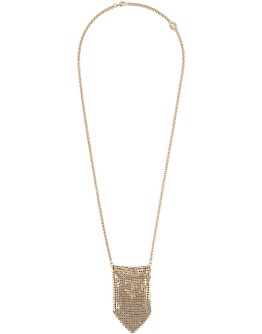 mesh pendant necklace