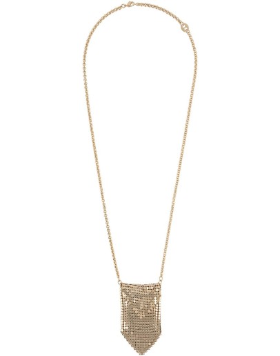 mesh pendant necklace