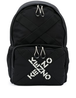 logo cross-over backpack