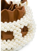 Mei Small pearl embellished bag
