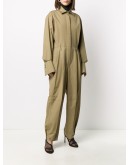 gathered cuff boilersuit