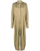 gathered cuff boilersuit