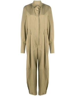 gathered cuff boilersuit