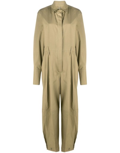 gathered cuff boilersuit