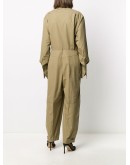gathered cuff boilersuit