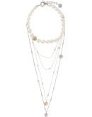 layered pearl necklace