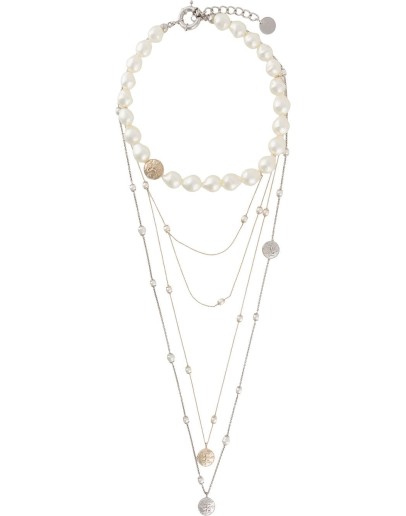 layered pearl necklace