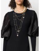 layered pearl necklace